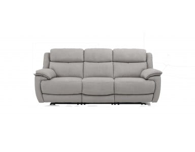 Fraser Power Reclining Leather Sofa or Set With Power Tilt Headrest